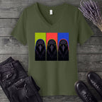 Crow Lineup V-Neck T-Shirt