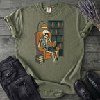 Reading Nook Skeleton T-Shirt