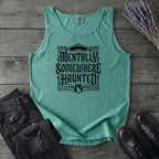 Mentally Somewhere Haunted Tank Top
