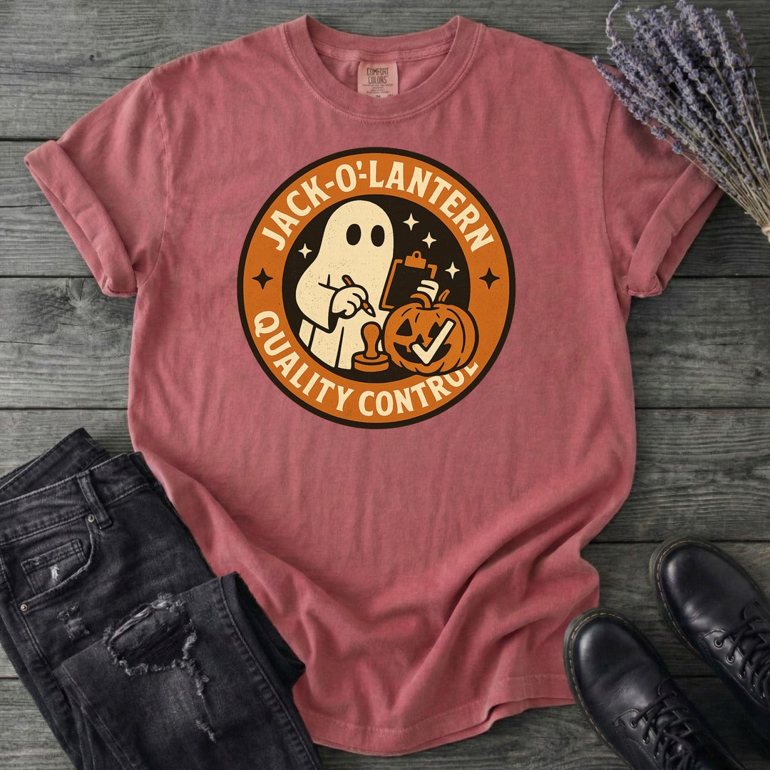 Jack O Lantern Quality Control T-Shirt