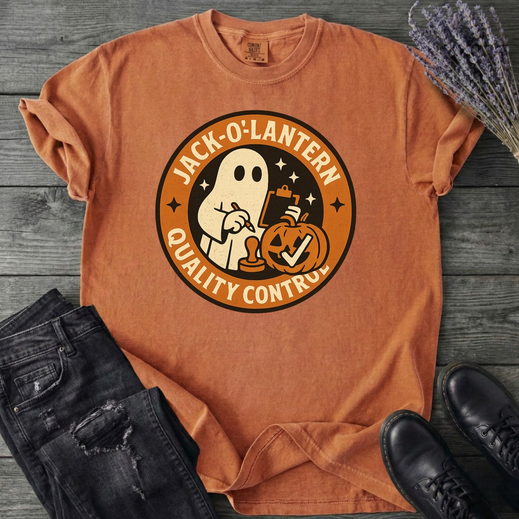 Jack O Lantern Quality Control T-Shirt
