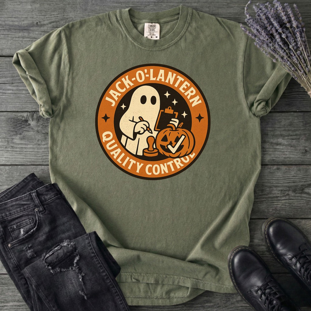 Jack O Lantern Quality Control T-Shirt
