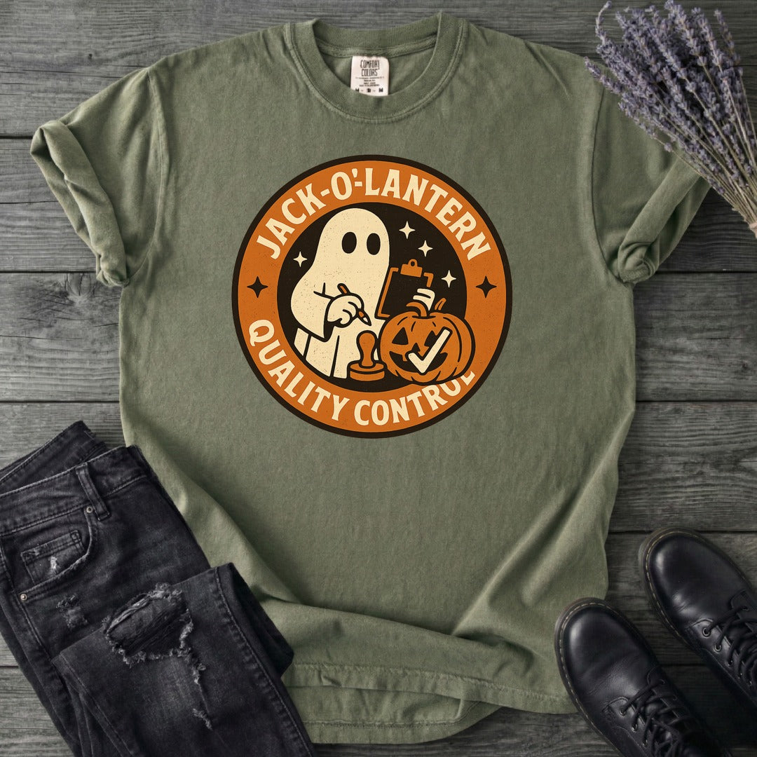 Jack O Lantern Quality Control T-Shirt