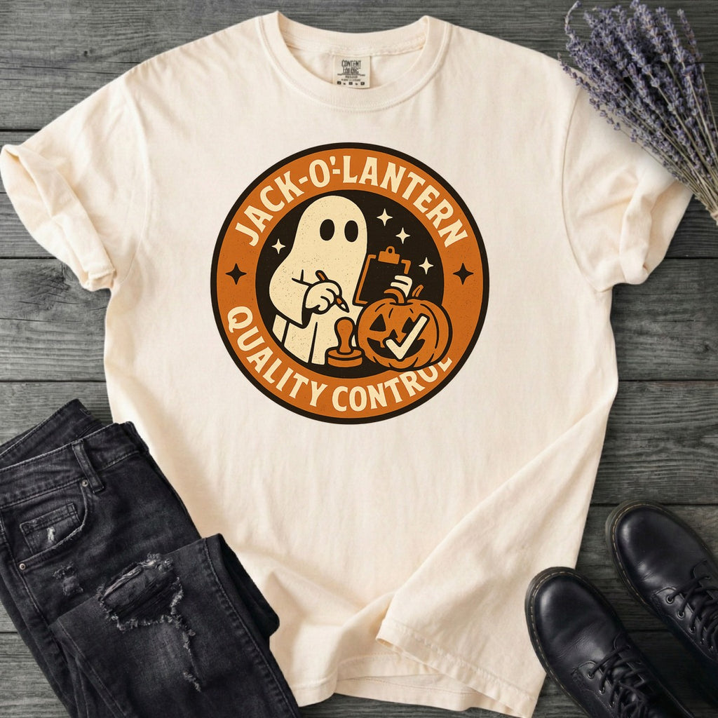 Jack O Lantern Quality Control T-Shirt