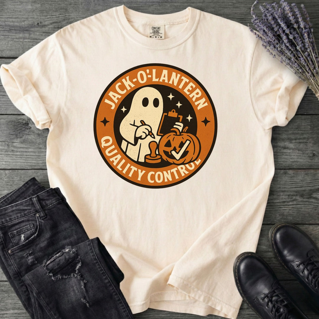 Jack O Lantern Quality Control T-Shirt