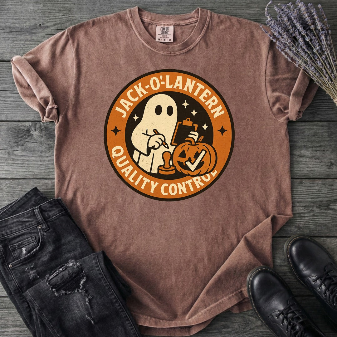 Jack O Lantern Quality Control T-Shirt