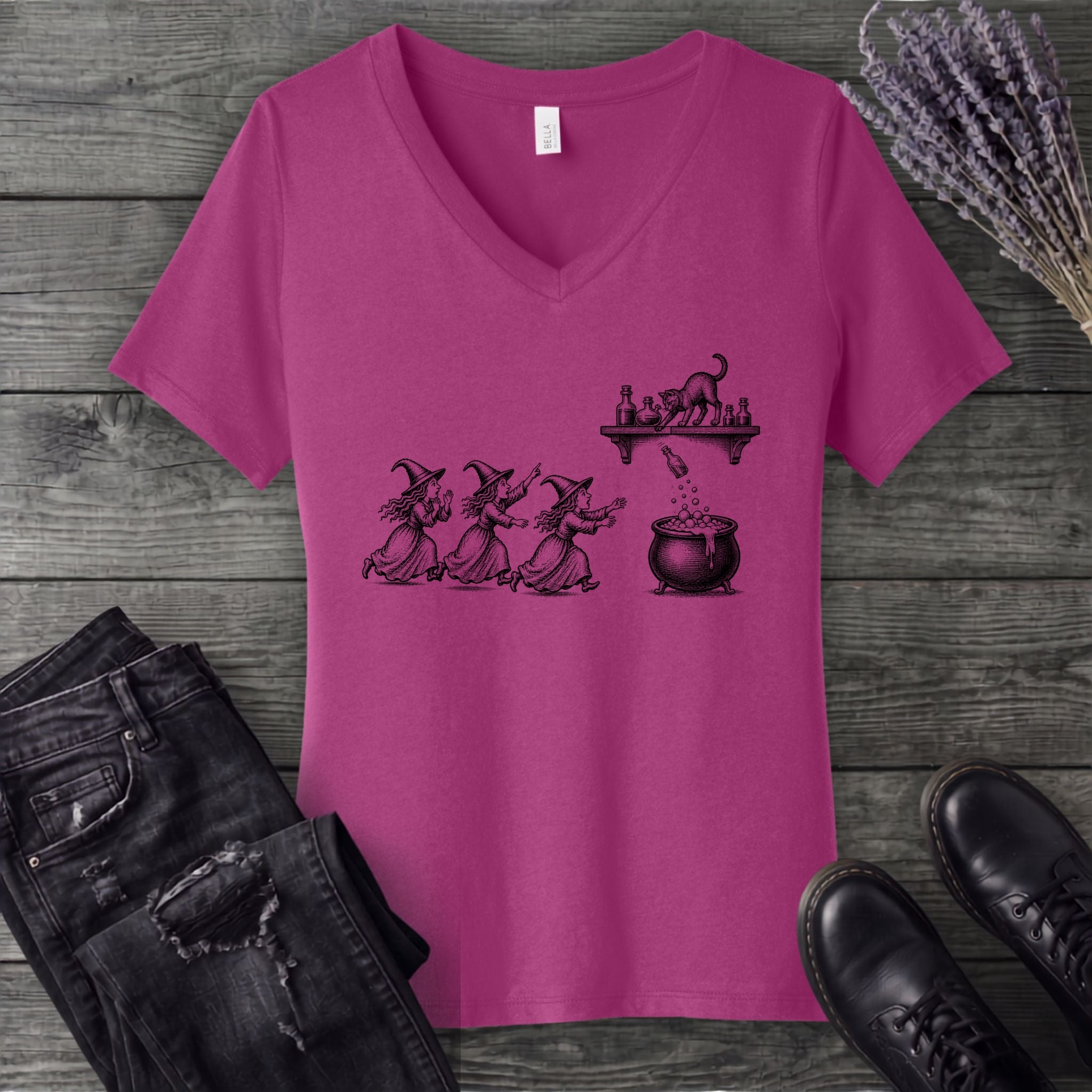 Catastrophe Brewing V-Neck T-Shirt