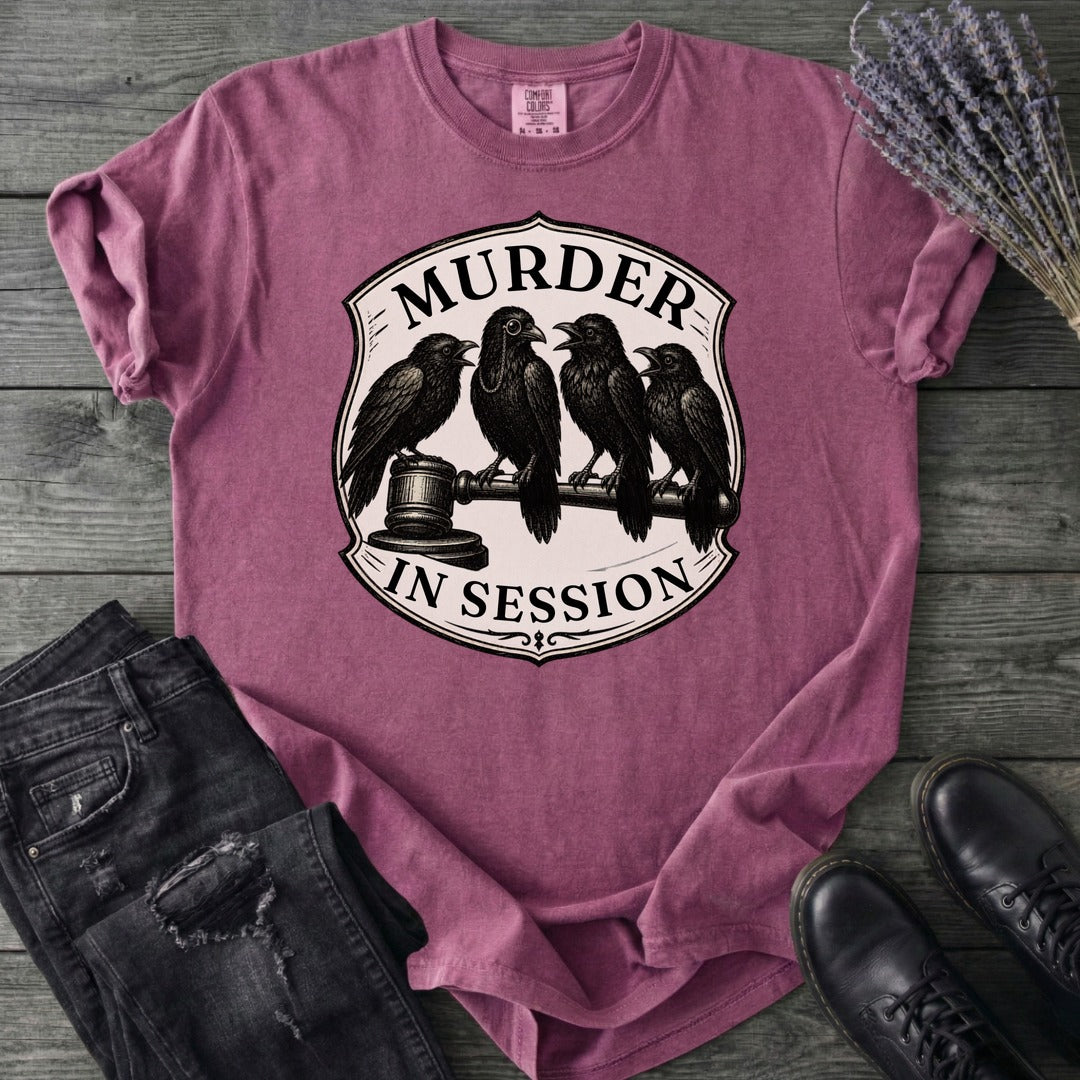 Murder In Session T-Shirt