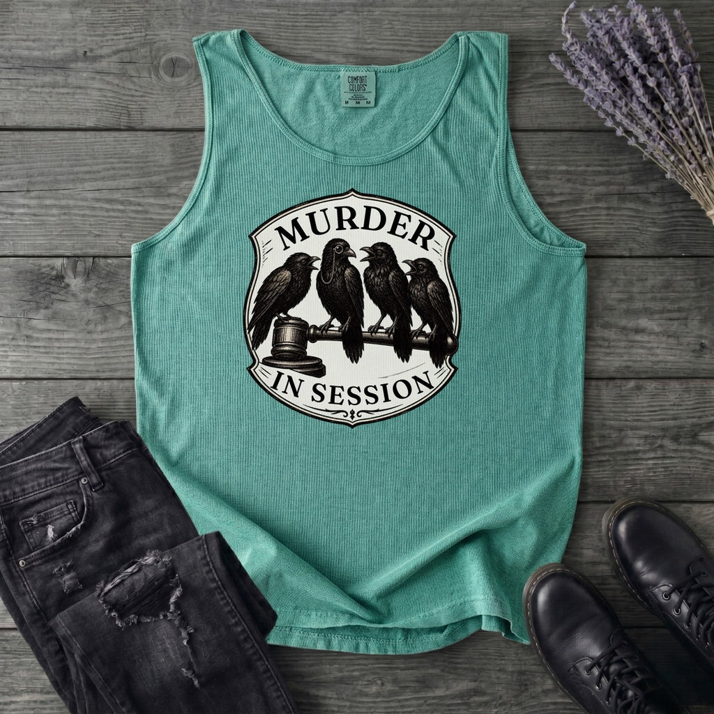 Murder In Session Tank Top