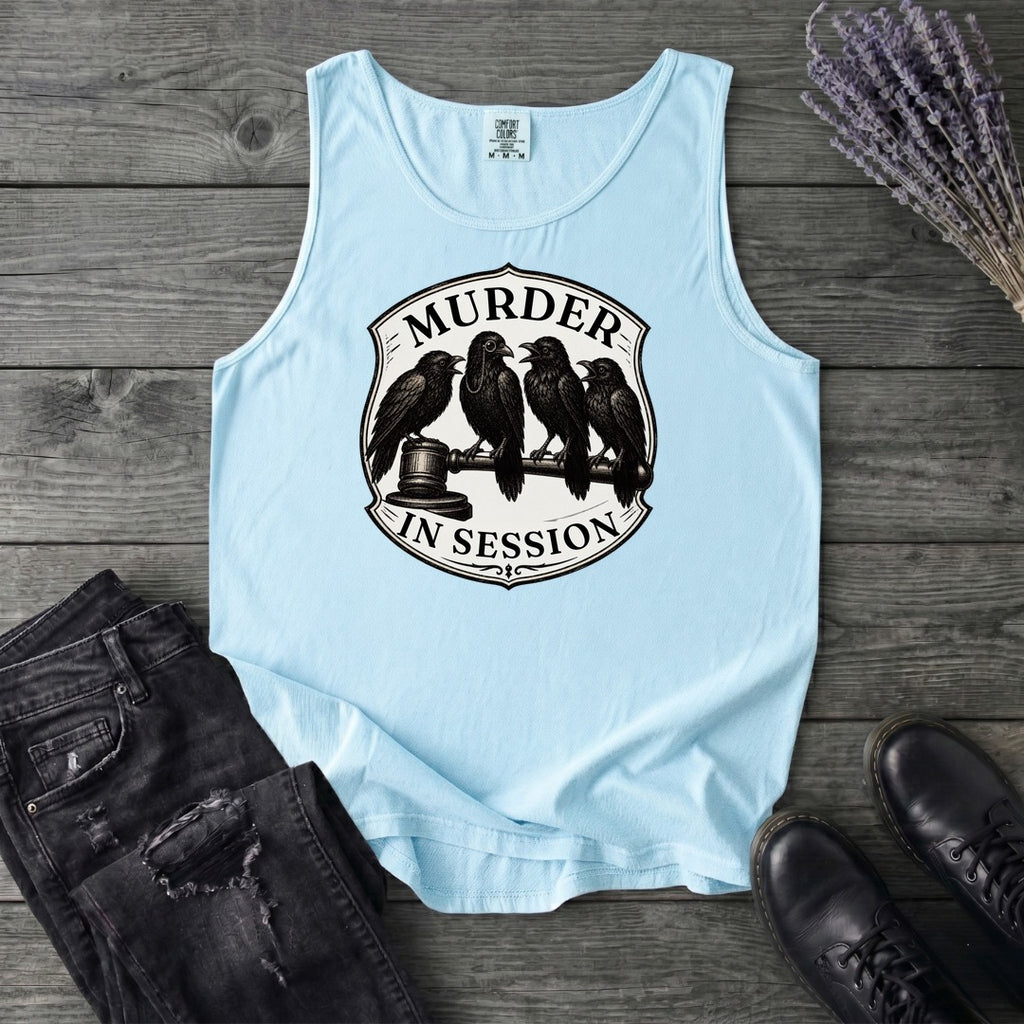 Murder In Session Tank Top