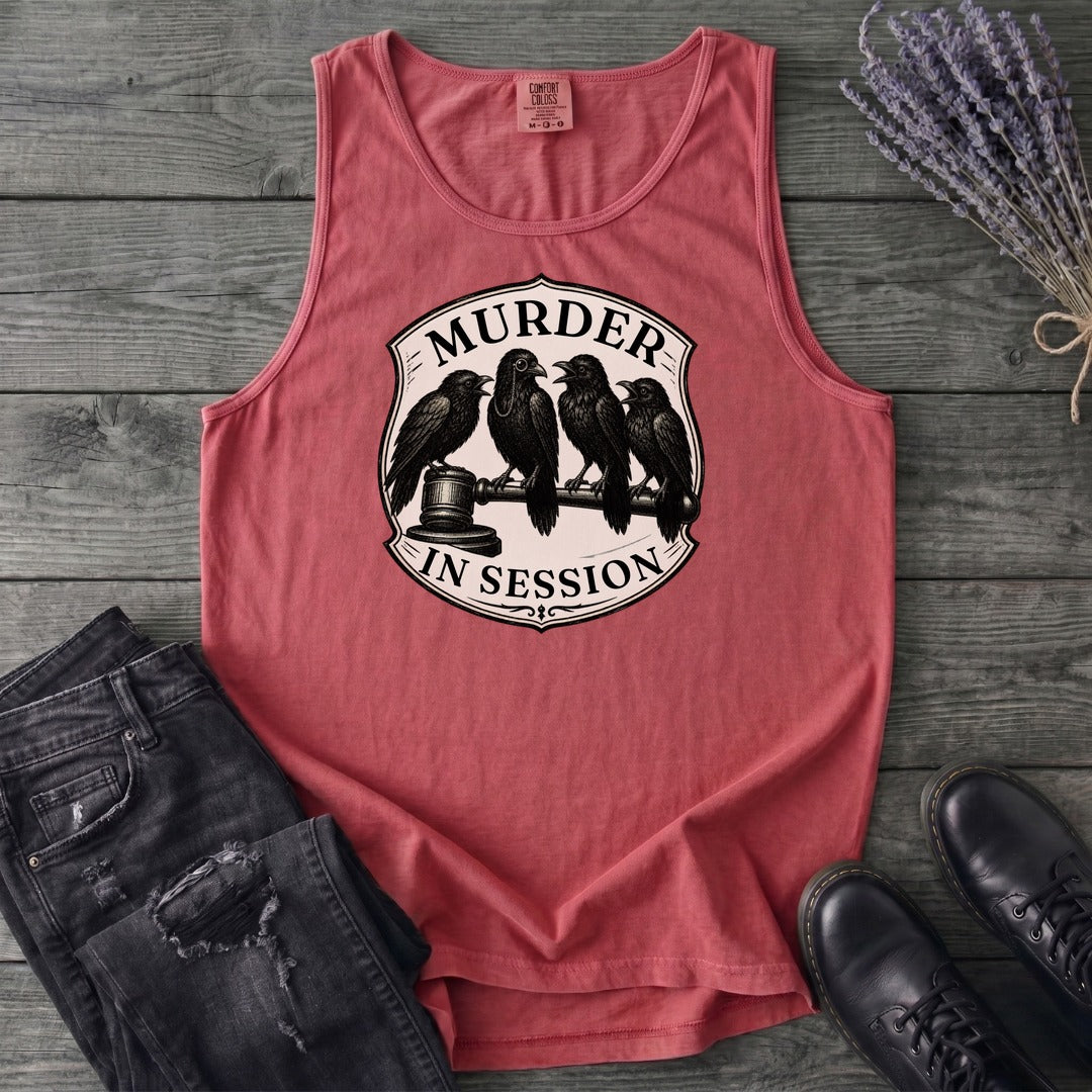Murder In Session Tank Top