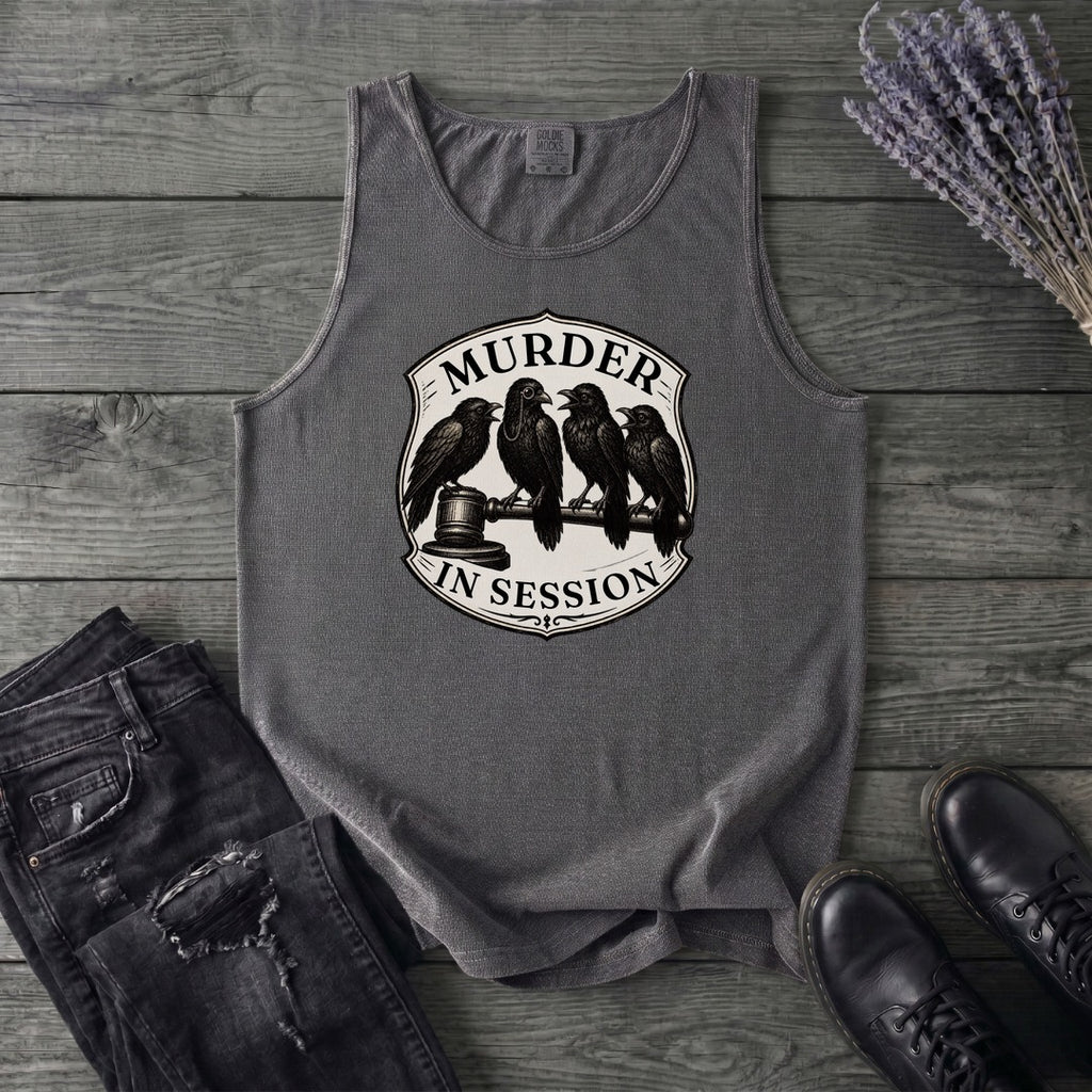 Murder In Session Tank Top