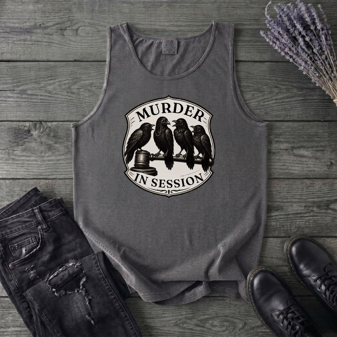 Murder In Session Tank Top