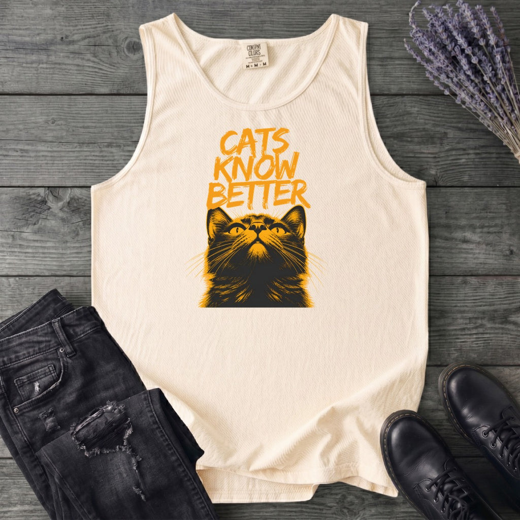 Cats Know Better Tank Top