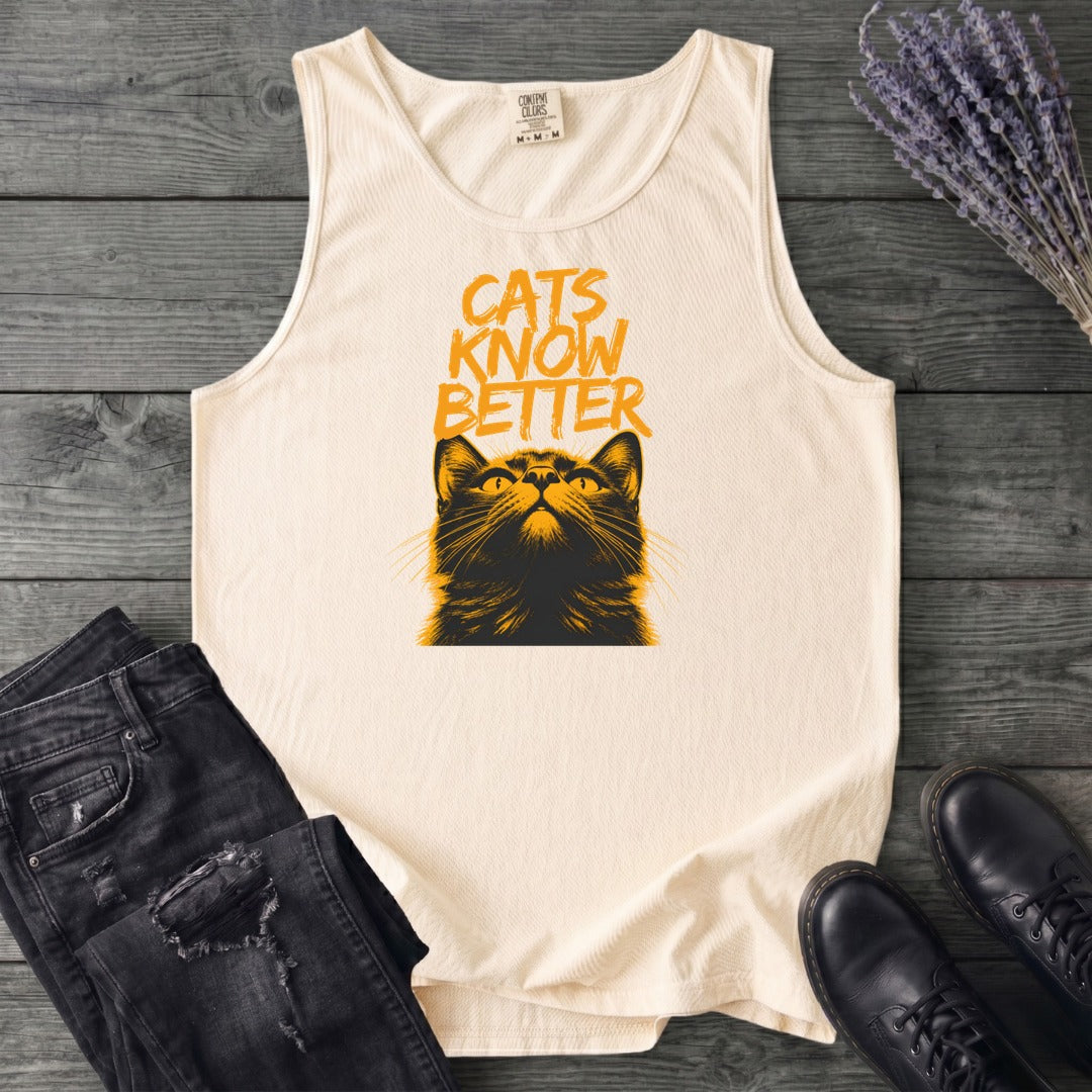 Cats Know Better Tank Top