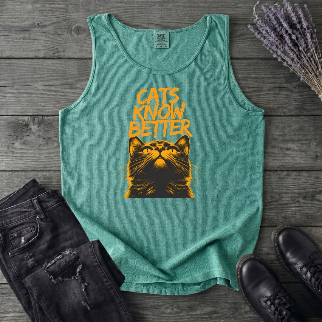 Cats Know Better Tank Top
