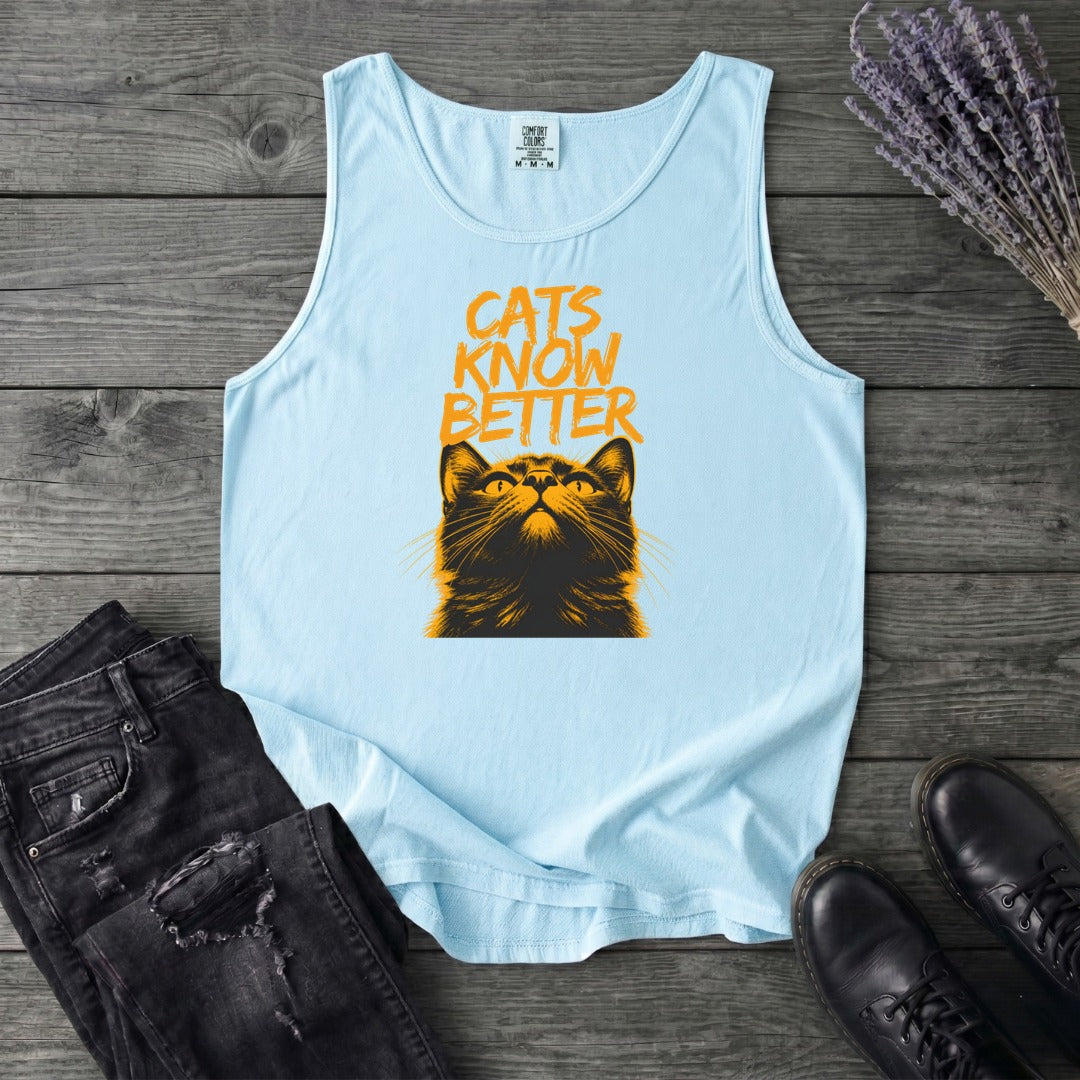Cats Know Better Tank Top
