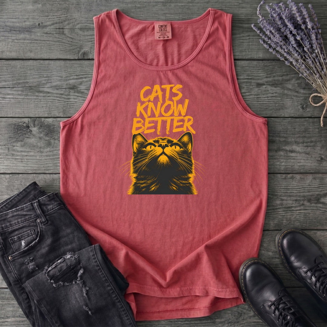 Cats Know Better Tank Top