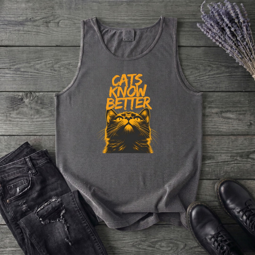 Cats Know Better Tank Top