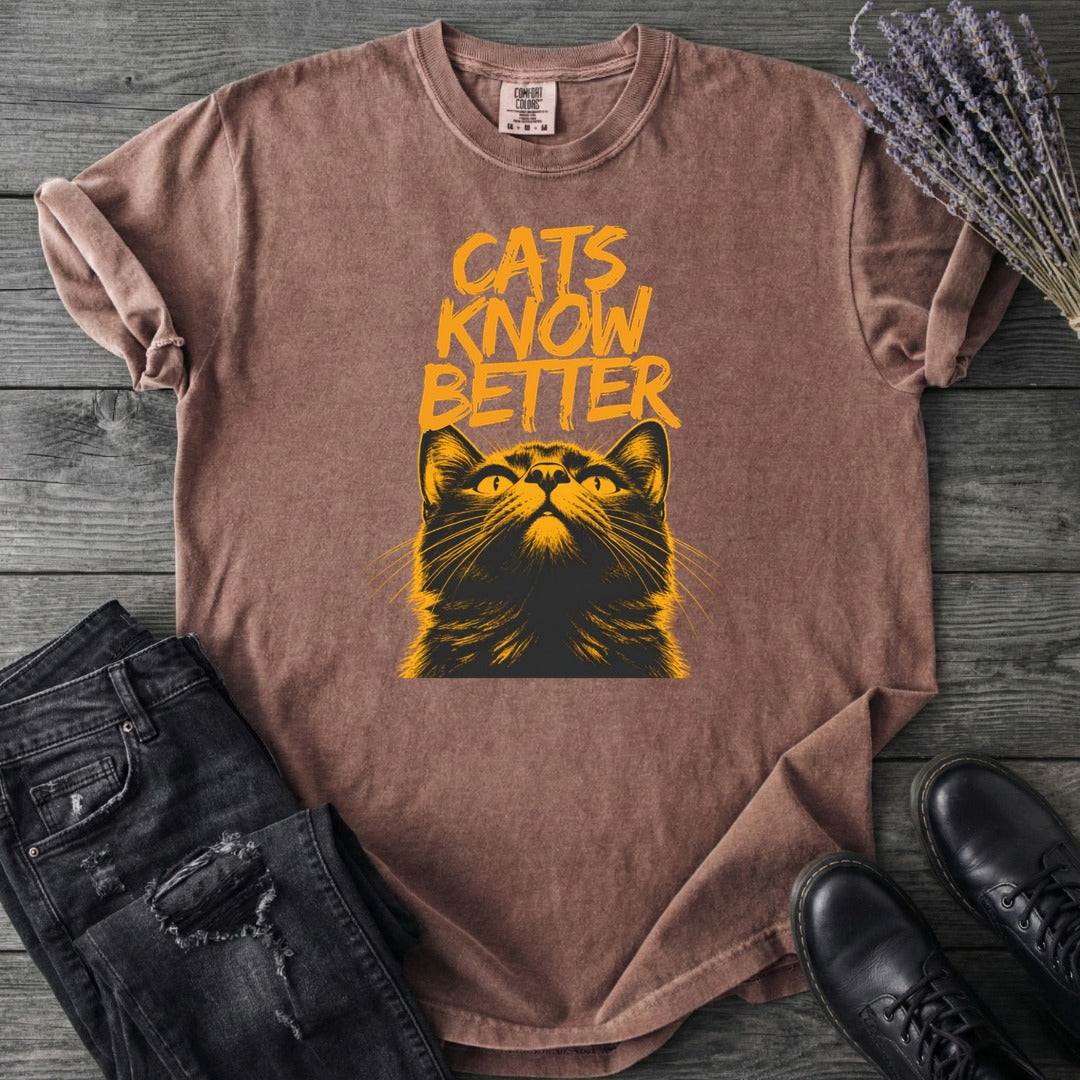 Cats Know Better T-Shirt