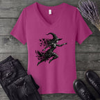 Raven Witch V-Neck T-Shirt