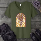 All Plants Are Edible V-Neck T-Shirt