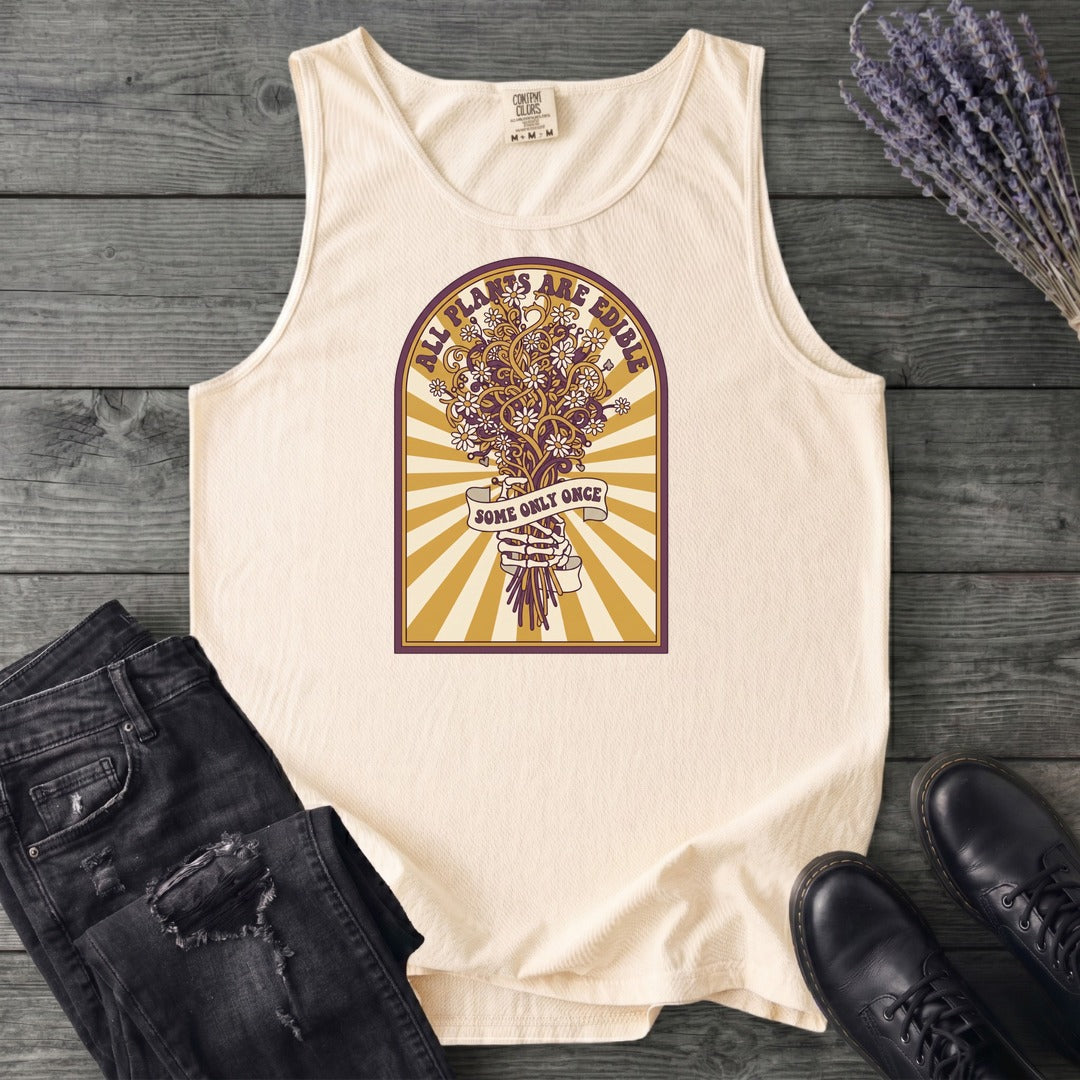 All Plants Are Edible Tank Top