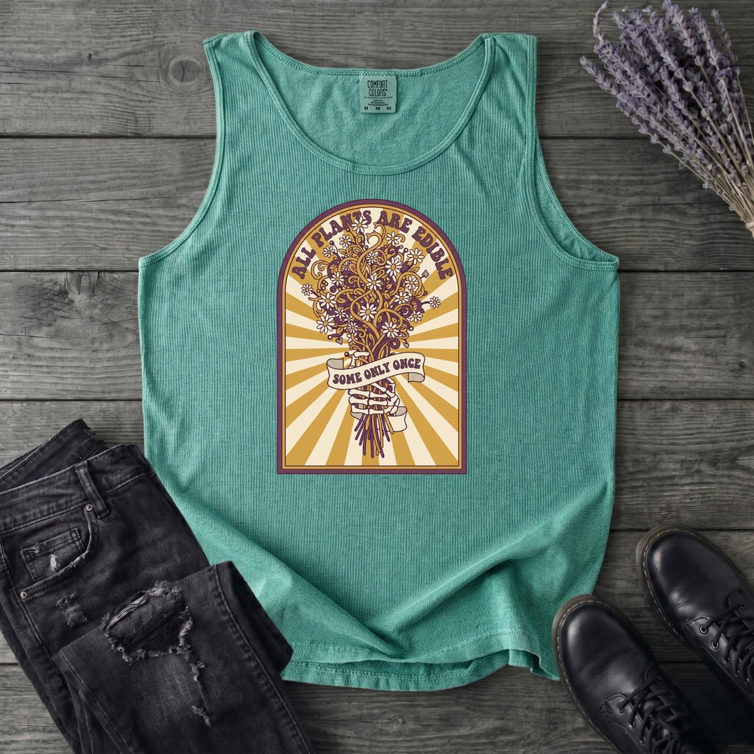 All Plants Are Edible Tank Top