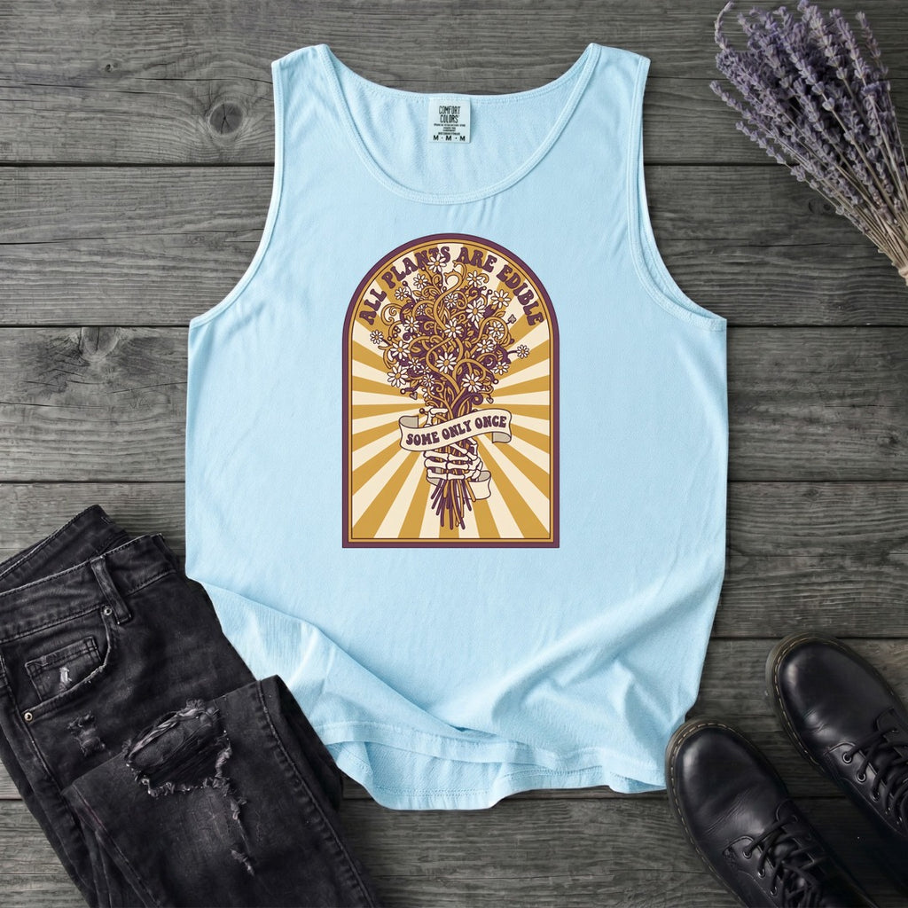 All Plants Are Edible Tank Top