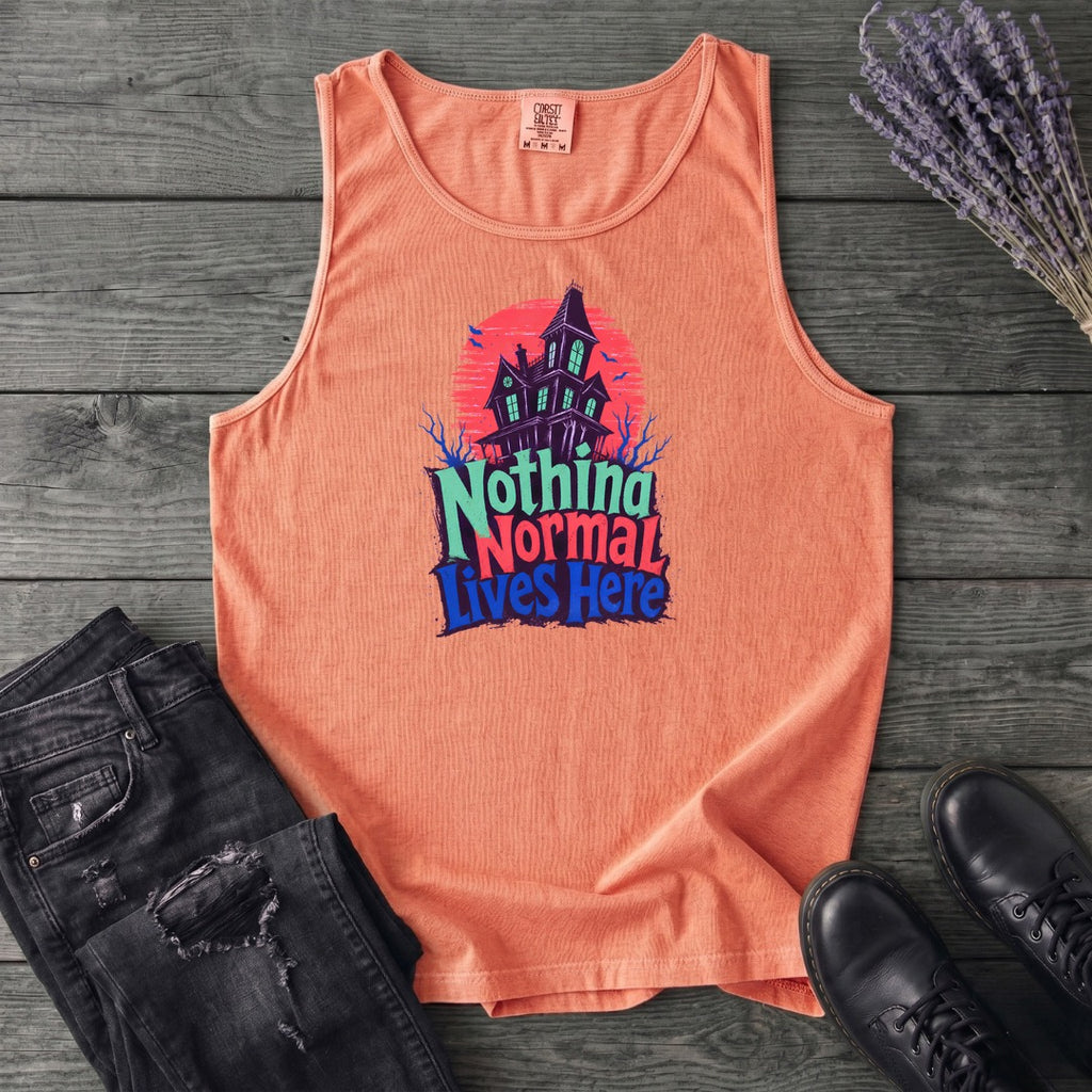 Nothing Normal Lives Here Tank Top