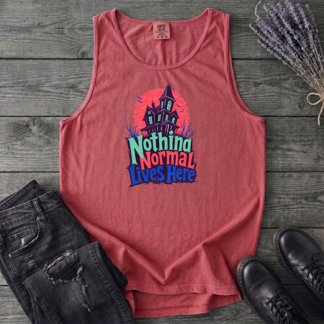 Nothing Normal Lives Here Tank Top