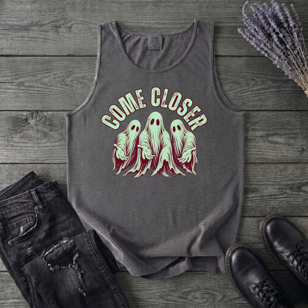 Come Closer Ghosts Tank Top