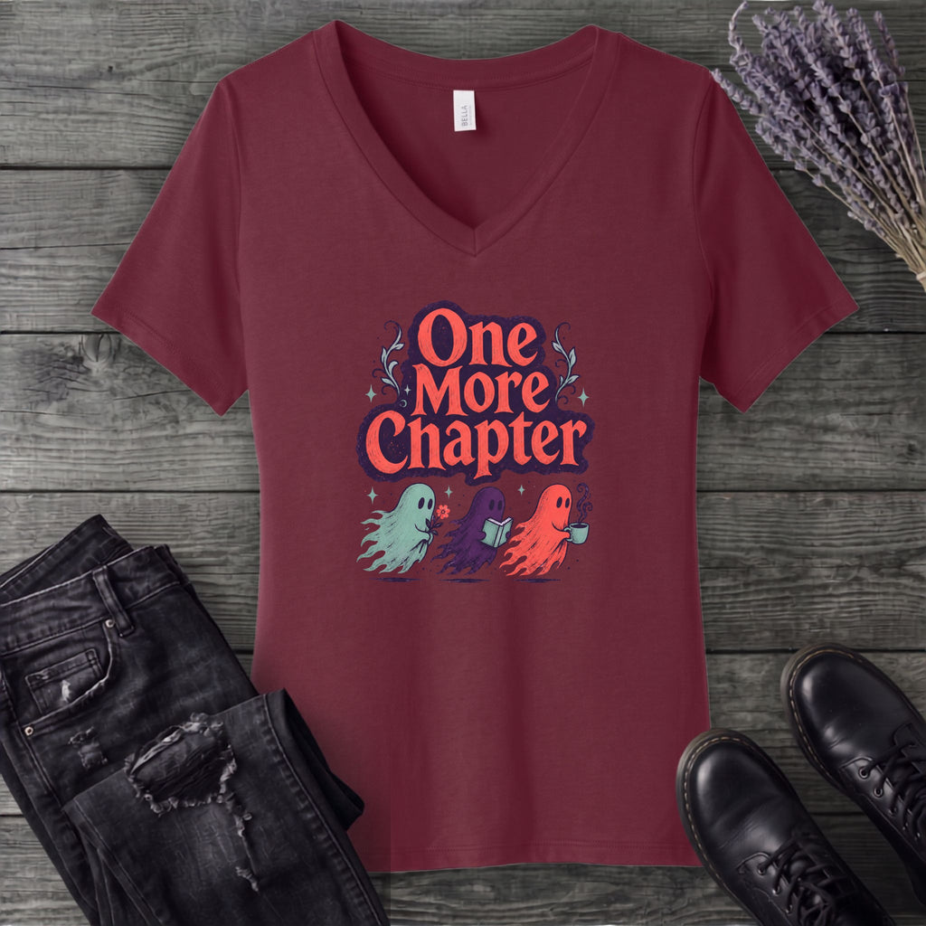 One More Chapter V-Neck T-Shirt