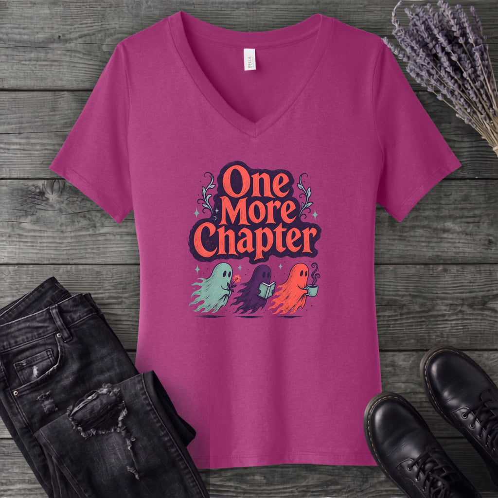 One More Chapter V-Neck T-Shirt