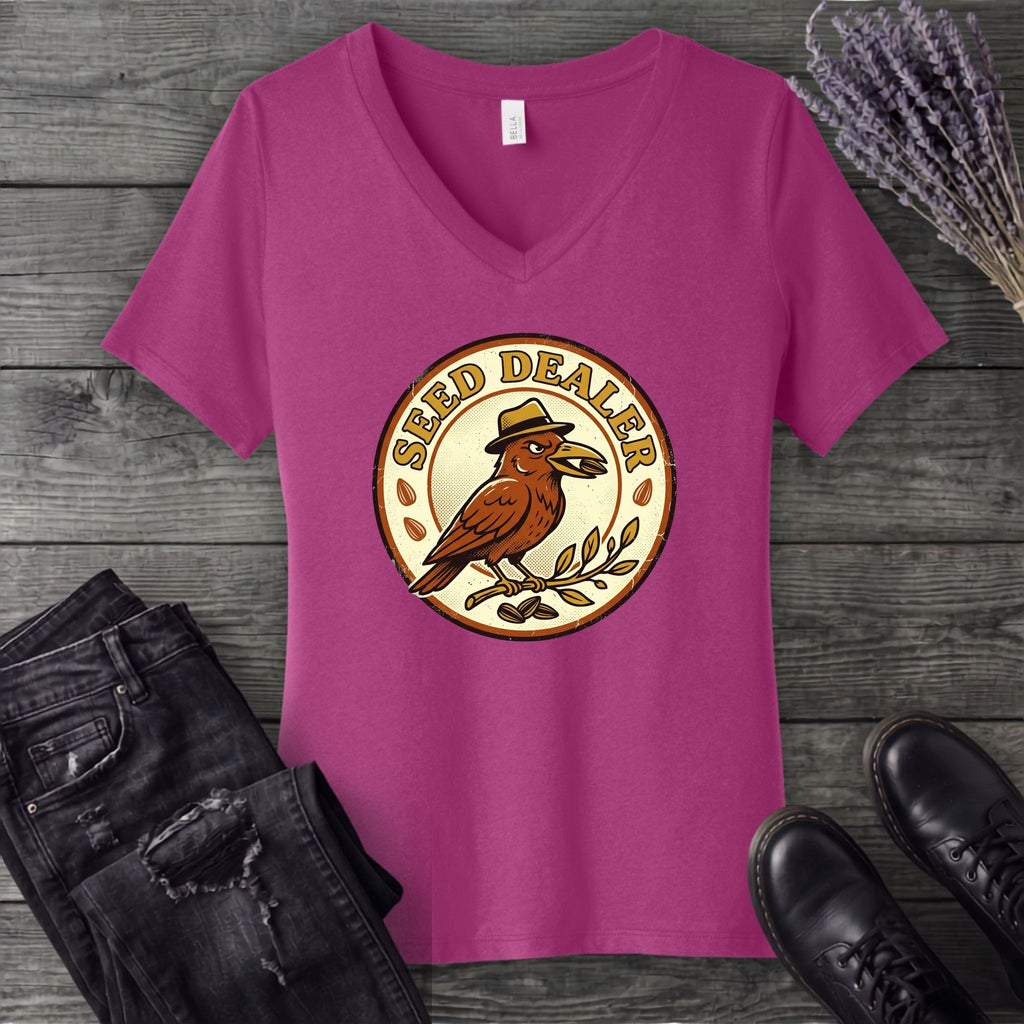 Seed Dealer V-Neck T-Shirt