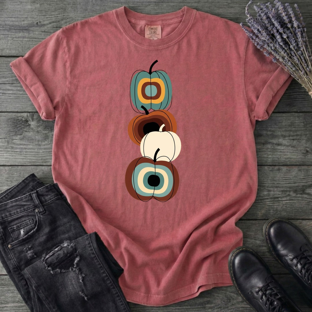 Mid Century Pumpkins T-Shirt