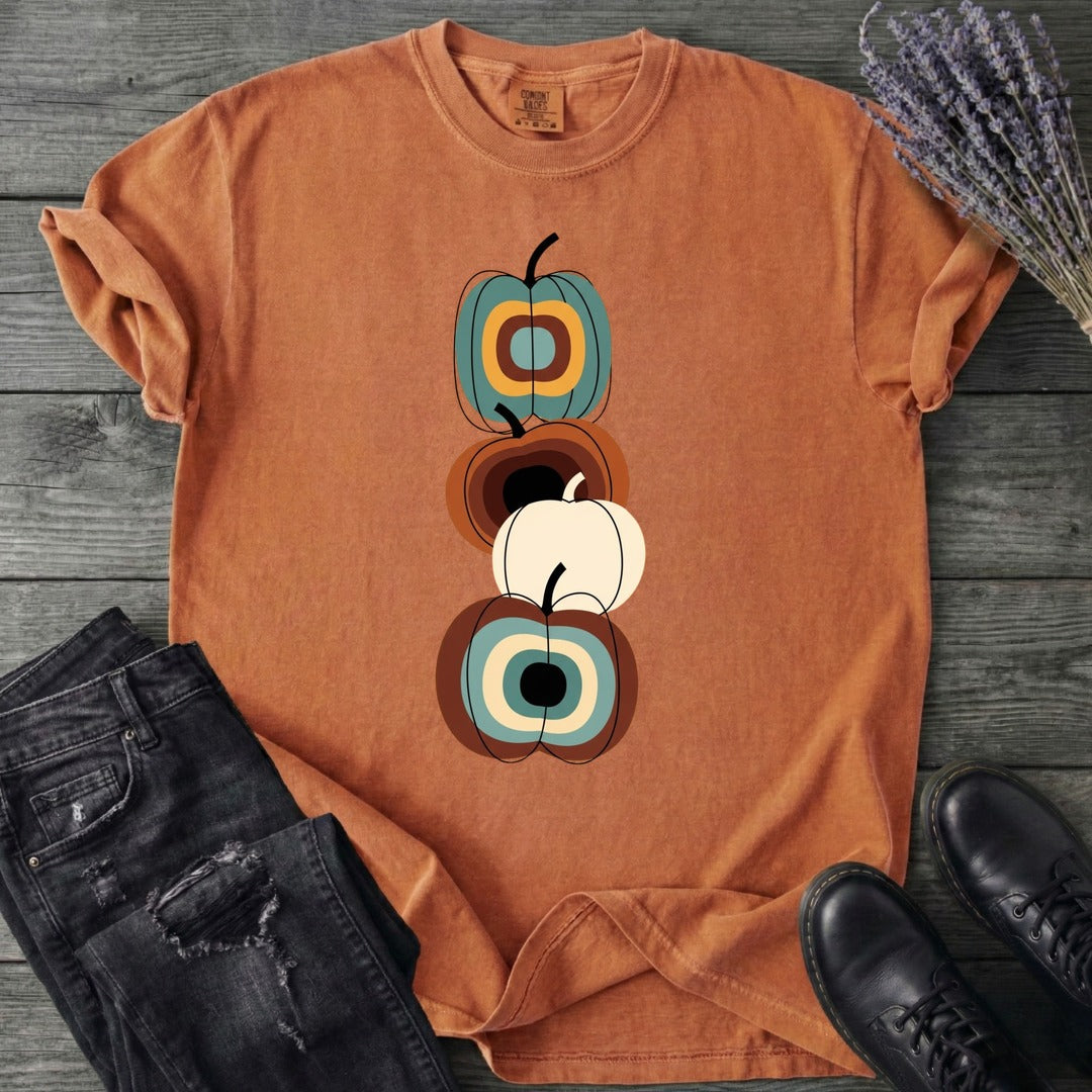 Mid Century Pumpkins T-Shirt