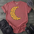 Candy Corn Crescent Moon T-Shirt