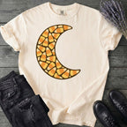 Candy Corn Crescent Moon T-Shirt
