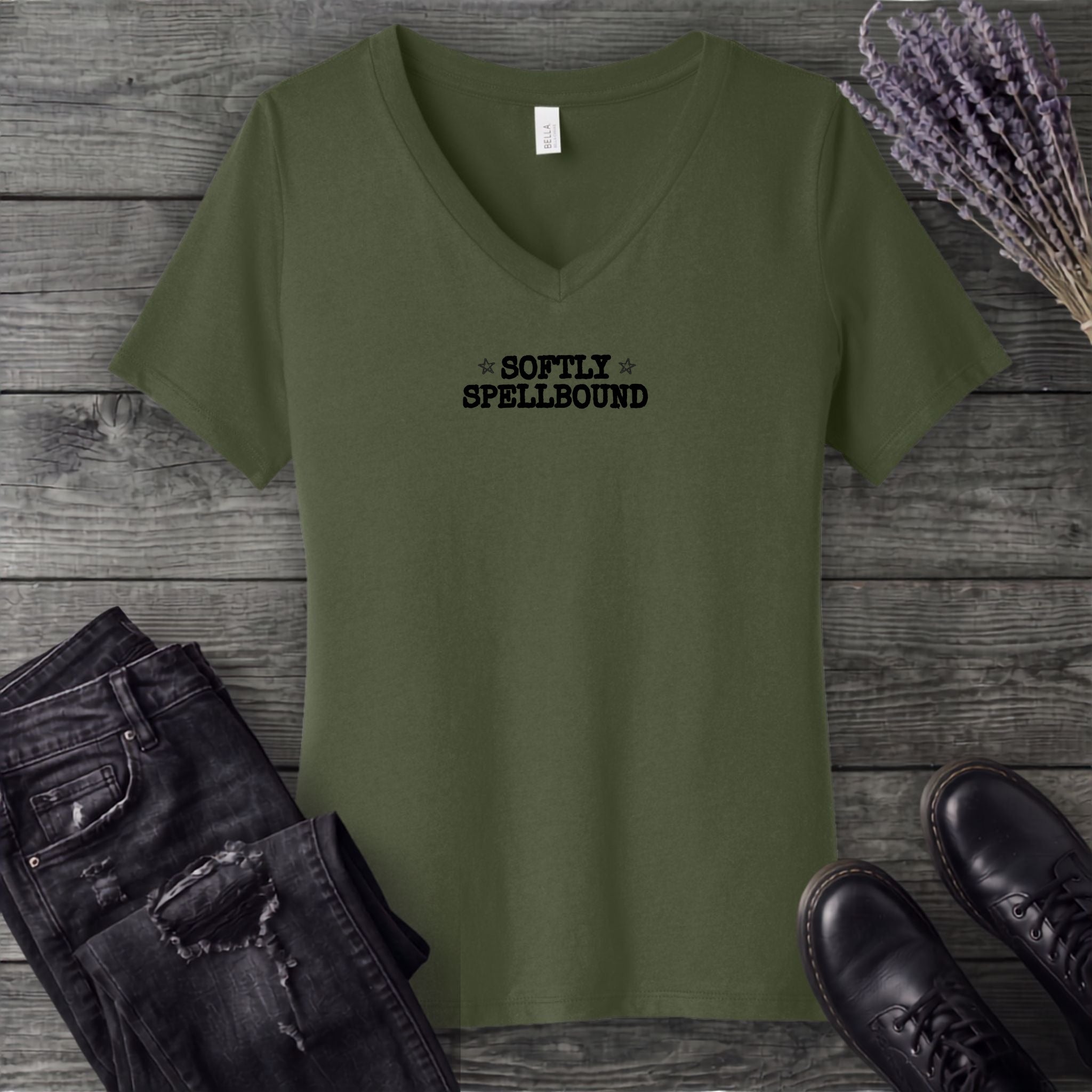 Softly Spellbound V-Neck T-Shirt