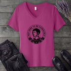 Not Here To Be Agreeable V-Neck T-Shirt