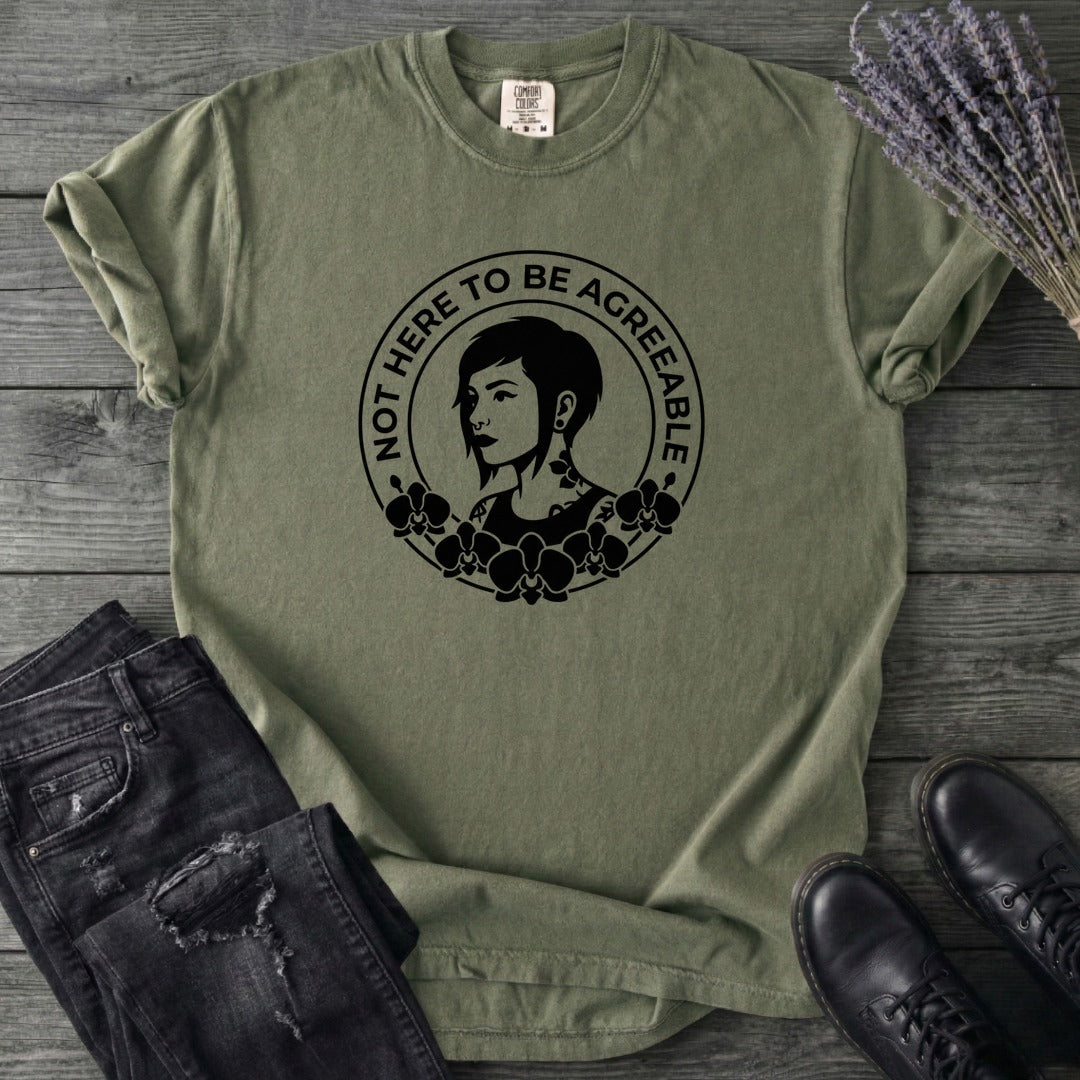 Not Here To Be Agreeable T-Shirt