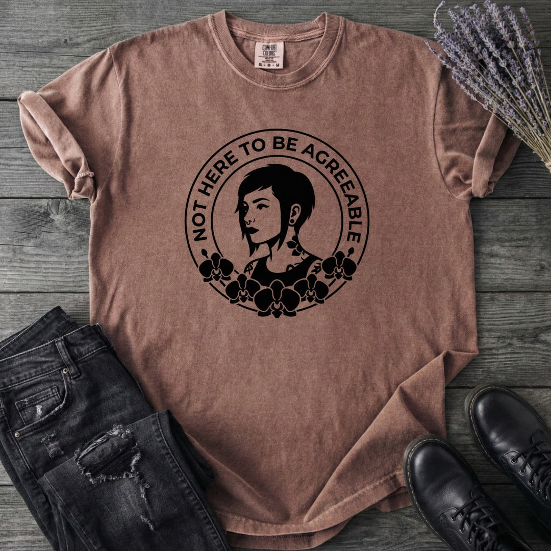 Not Here To Be Agreeable T-Shirt