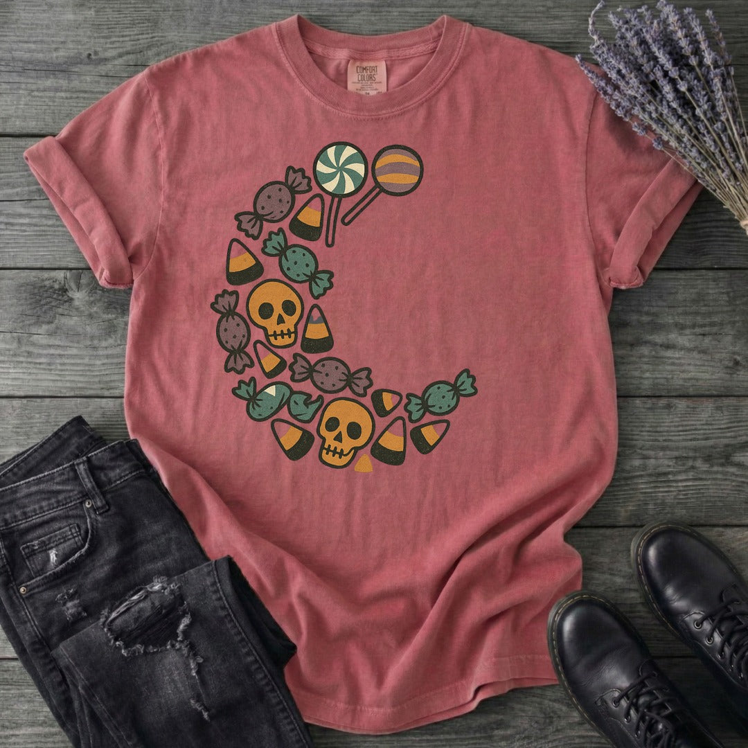 Candy Crescent Moon T-Shirt
