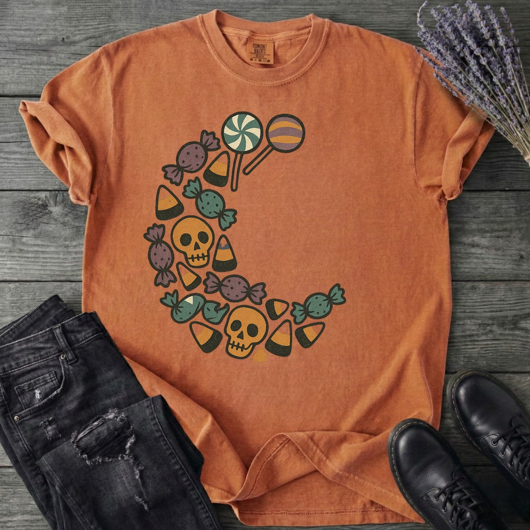 Candy Crescent Moon T-Shirt