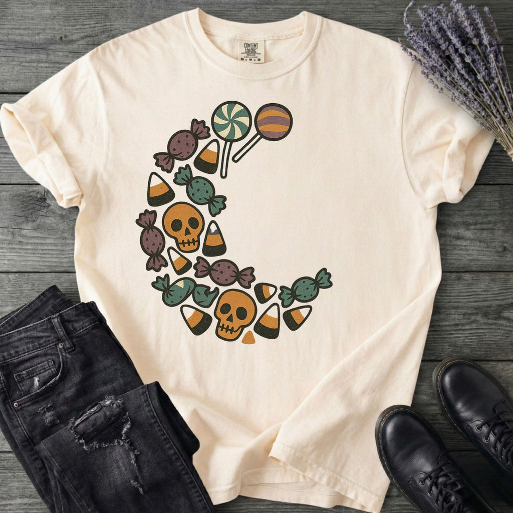 Candy Crescent Moon T-Shirt