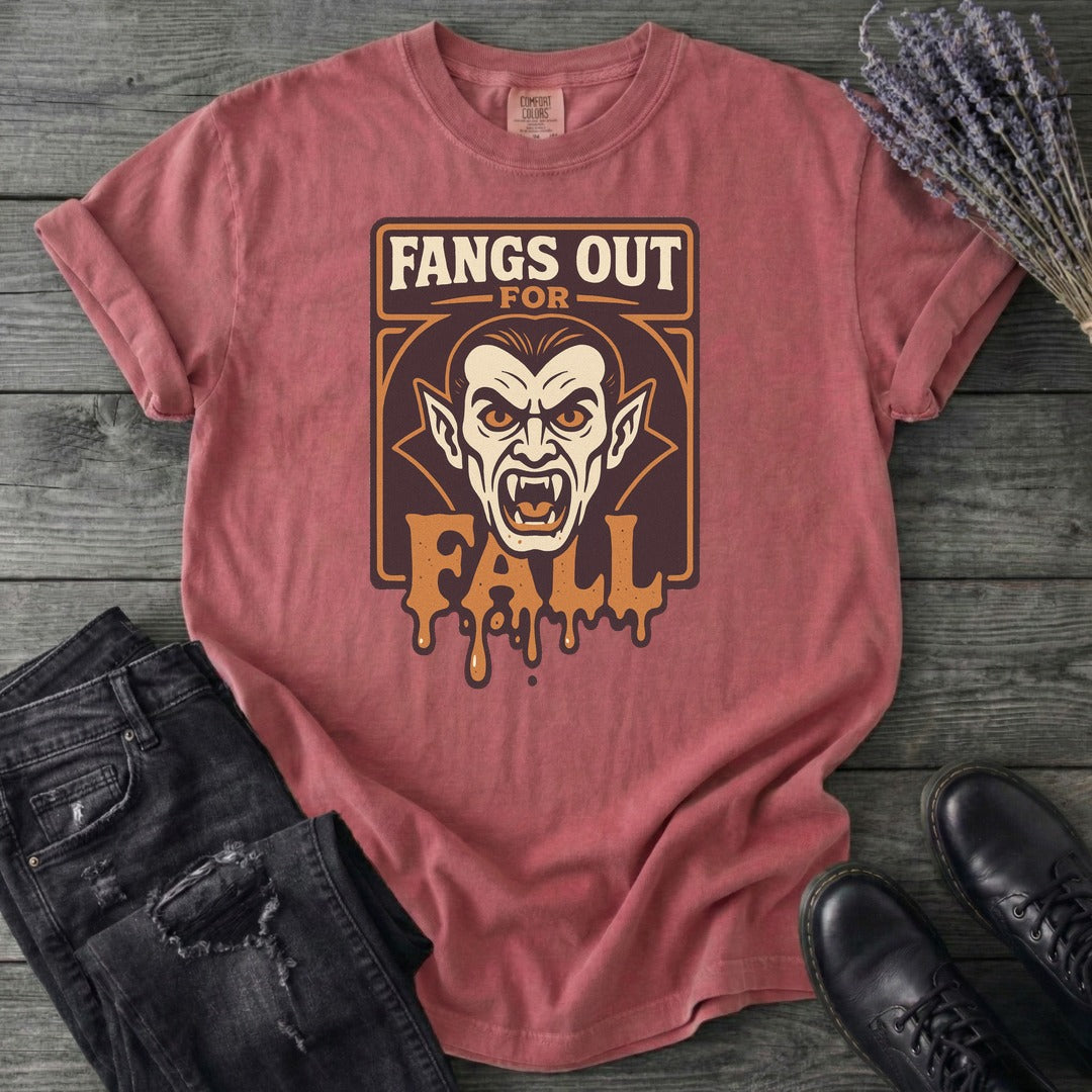 Fangs Out For Fall T-Shirt