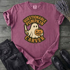 Questionable Pumpkin Carver T-Shirt