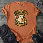 Questionable Pumpkin Carver T-Shirt