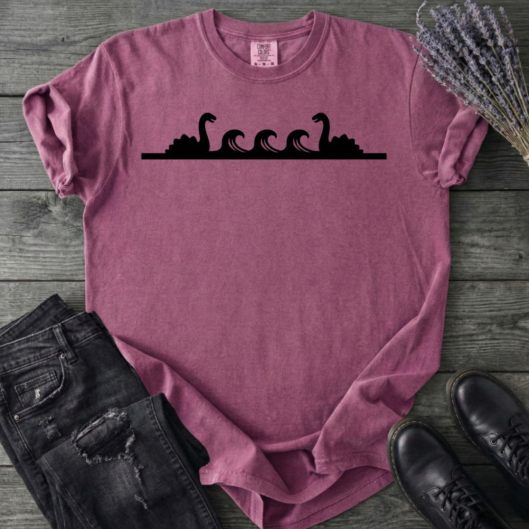Loch Ness Silhouette Stripe T-Shirt